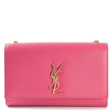 pink ysl kate bag